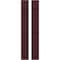 Ekena Millwork Americraft 2-Board, 3 Batten Exterior Real Wood Joined Board-n-Batten Shutters, ARW401BB207X63WRH, PR ARW401BB207X63WRH - alternate 1